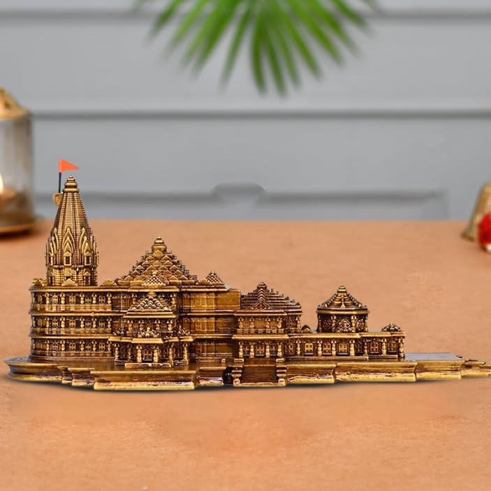 Ram mandir ayodhya model 3d resin model RDBS117