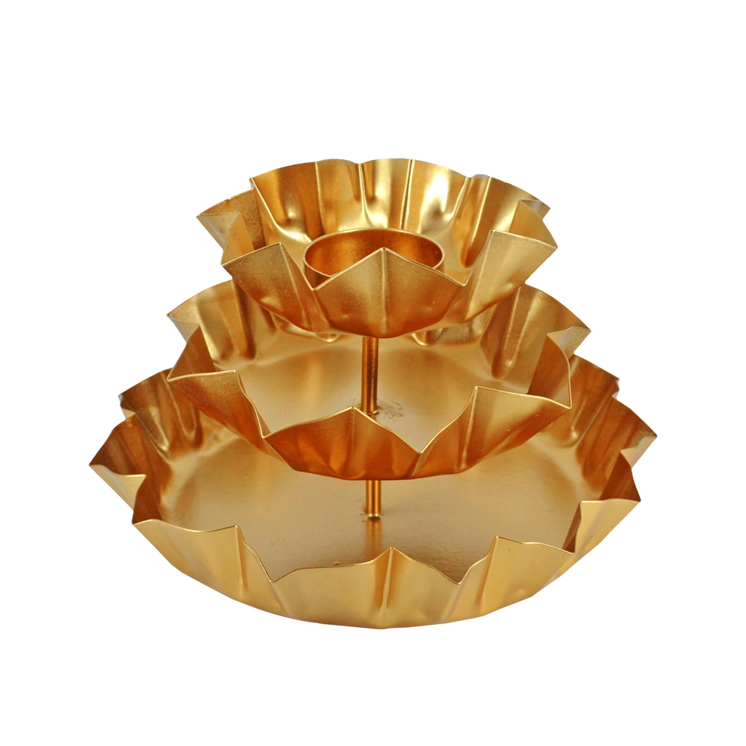 Urli Bowl Tealight Candle Holder Set, Diwali Decoration Items (TMS204)