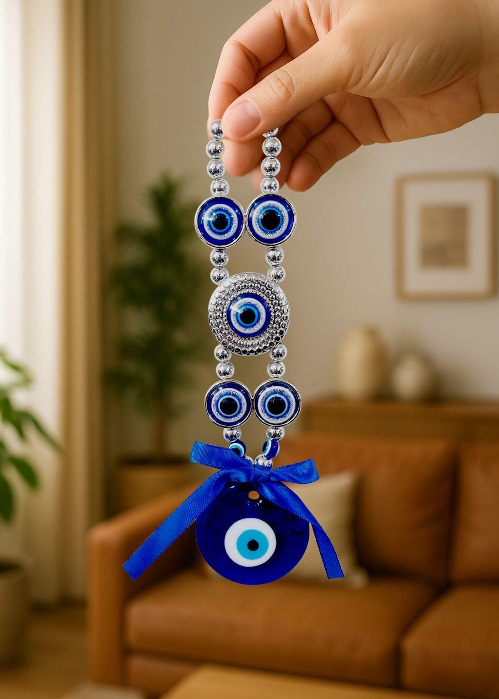Turkish Evil Eye Hanging for Home Protection | Evil Eye for Home Decor ( CWMW114 )