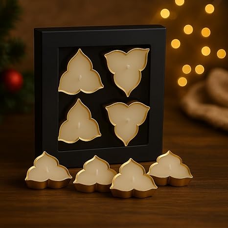Scented Candles Box for Festival Gifts, Scented Candles Set of 4 ( TCMH495-1BOX)