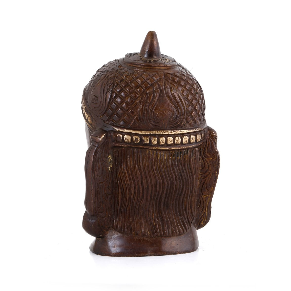 Brass Lord Hanuman Head Idol Murti Statue