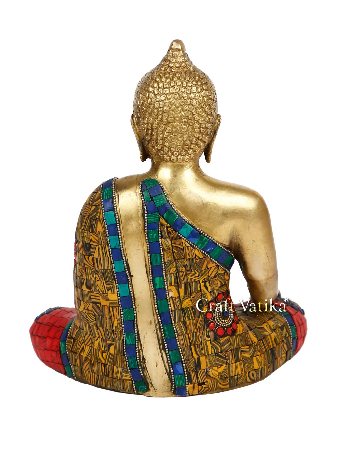 Tibetan Feng Shui Buddhism Brass Statue