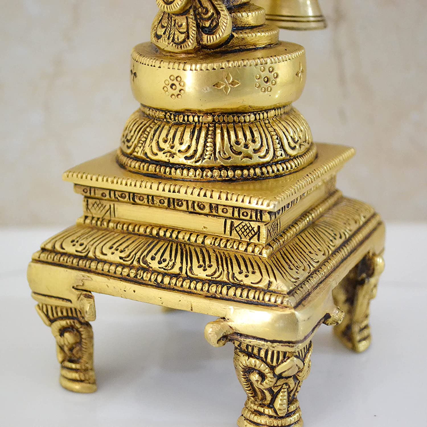 Brass Peacock Decorative Diya for Decoration