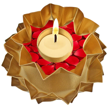 Urli Bowl Tealight Candle Holder Set, Diwali Decoration Items (TMS204)