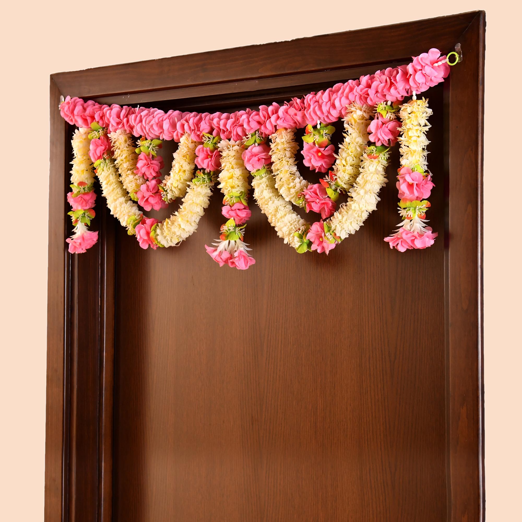 Toran for Main Door Entrance, Diwali Decor Items, Artificial Flowers for Decorations, Diwali Decoration  ( TORAN195)