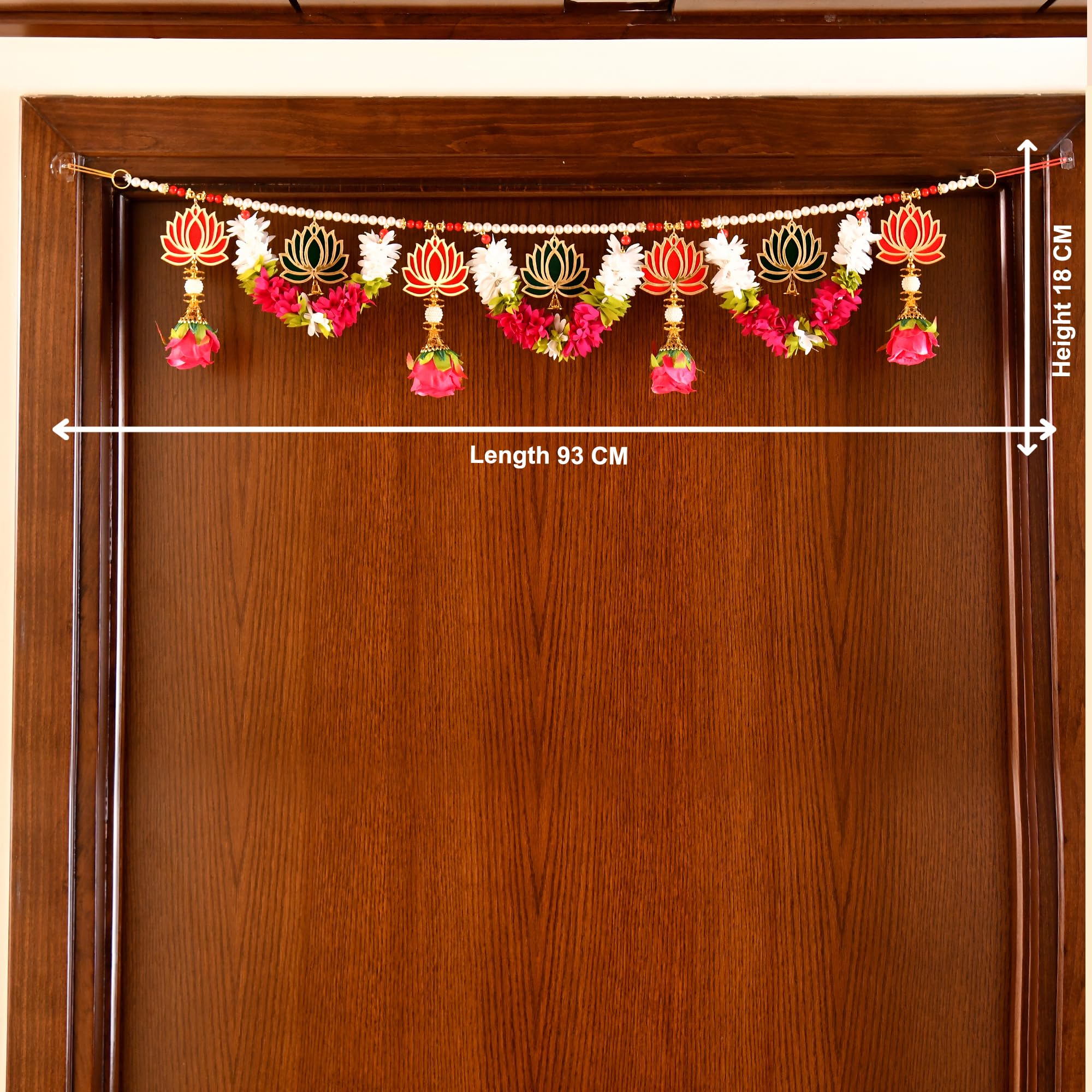 Toran for Main Door Entrance, Diwali Decor Items, Toran for Pooja Mandir, Diwali Decoration (TORAN197)