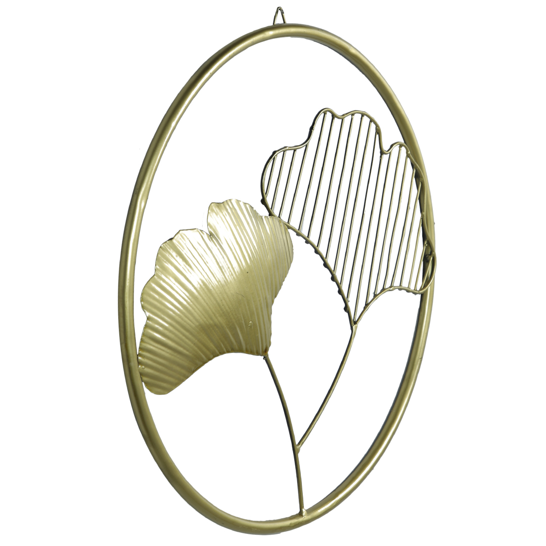Metal flower Ring wall hanging 