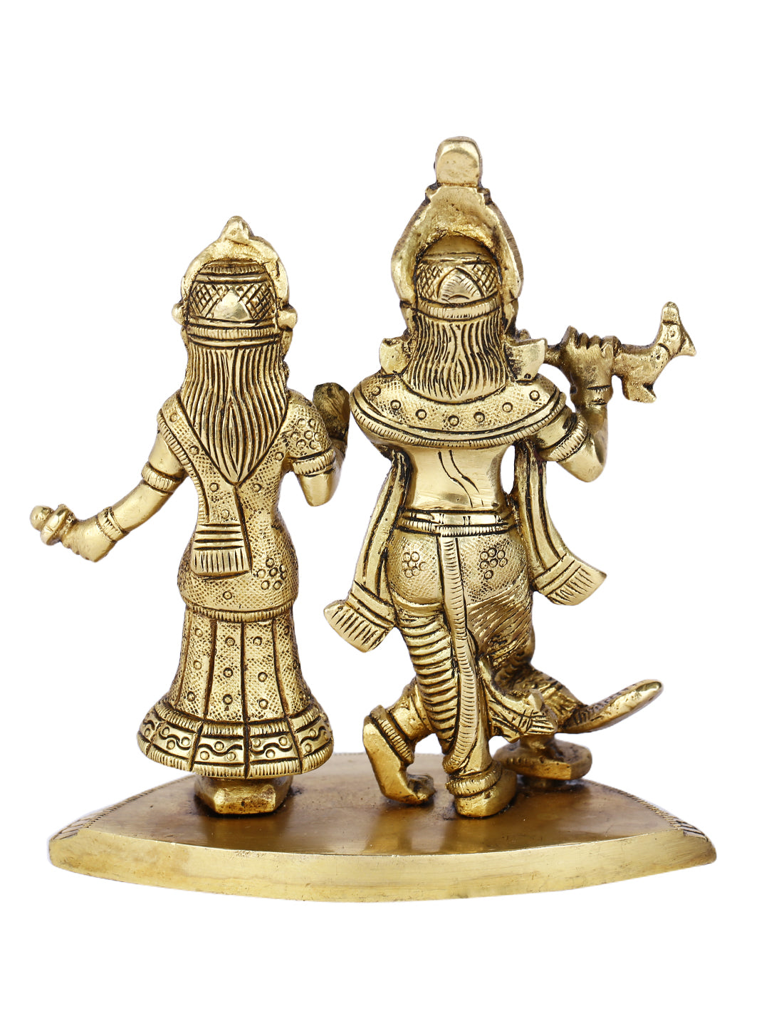 Brass Radha Krishna Murti Idol Statue Rkbs120